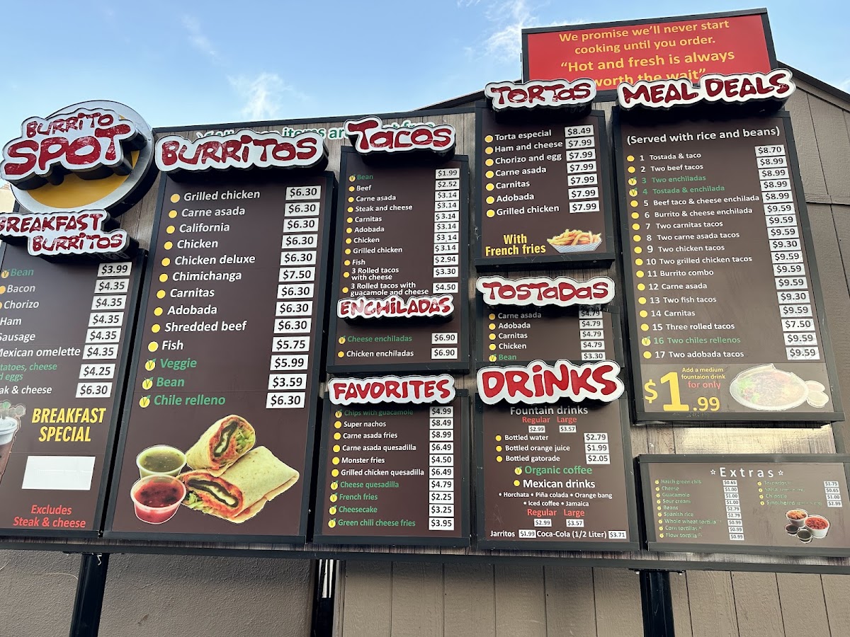 Burrito Spot Menu - Image 2