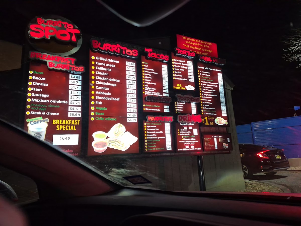 Burrito Spot Menu - Image 3